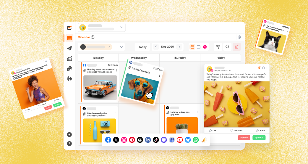 Social Champ Dashboard